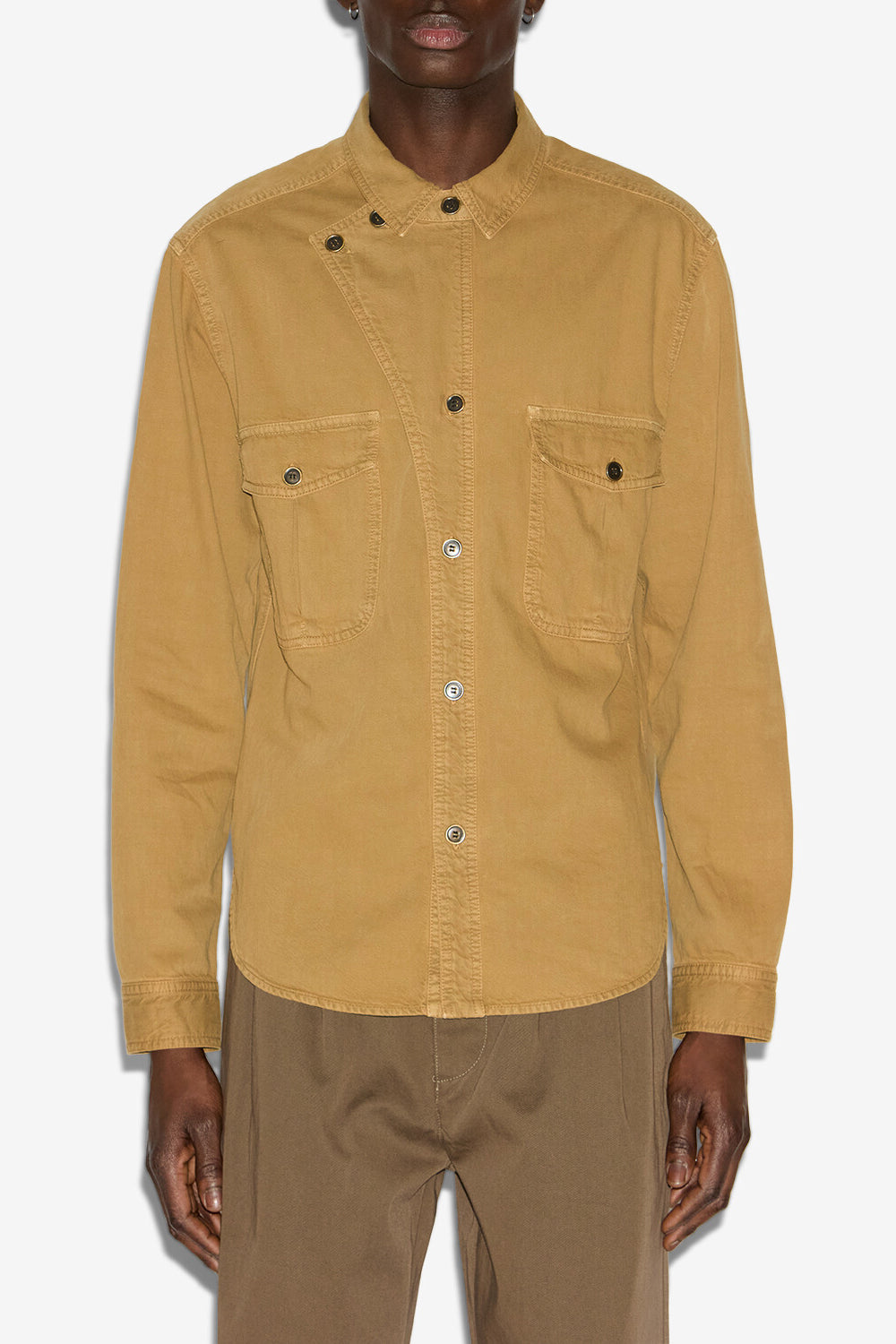 Hemd calix aus chambray - Bronze - Man - 4