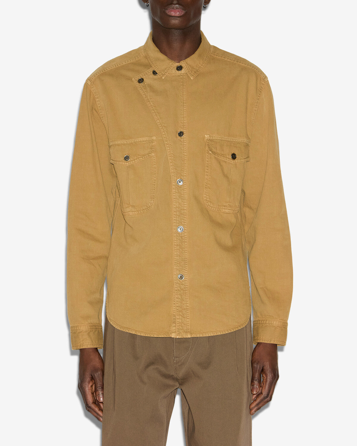 Hemd calix aus chambray - Bronze - Man - 3