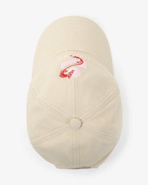 Tyron logo cap Woman Ecru 2