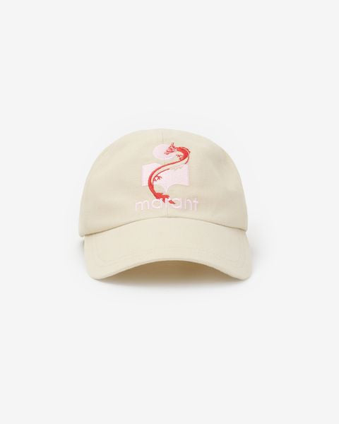 Tyron logo cap Woman Ecru 4