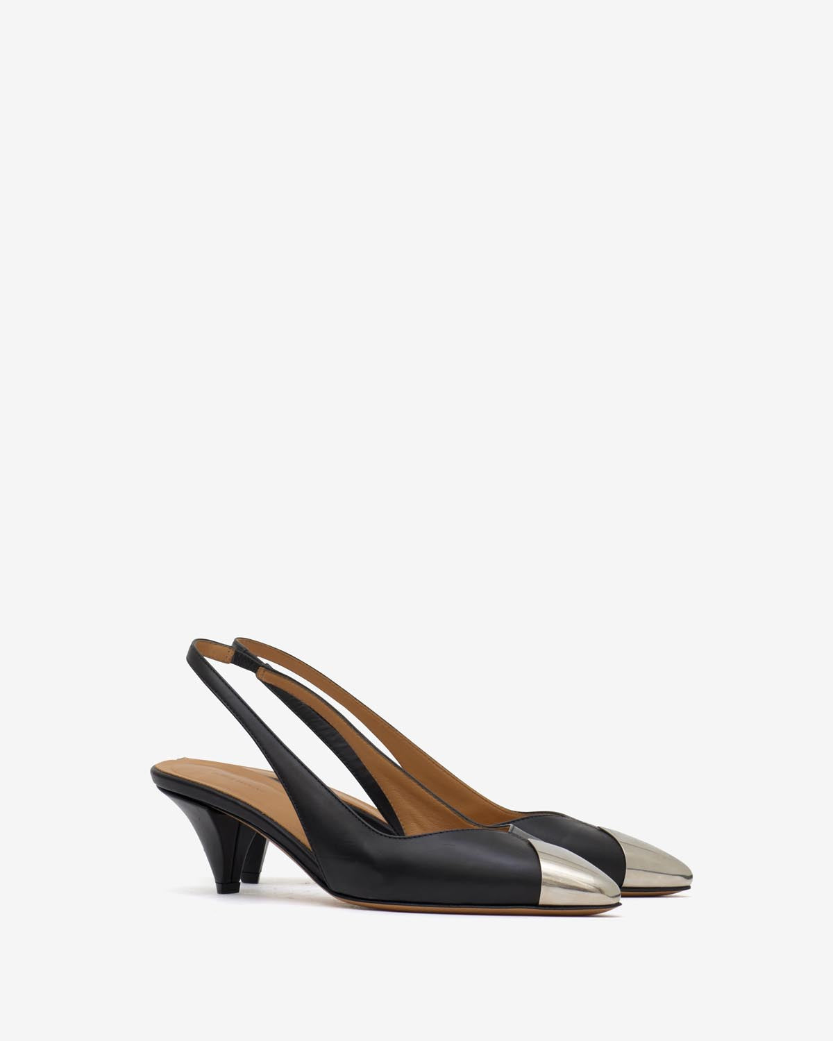 Elina smooth leather pumps - 검은색 - Woman - 3
