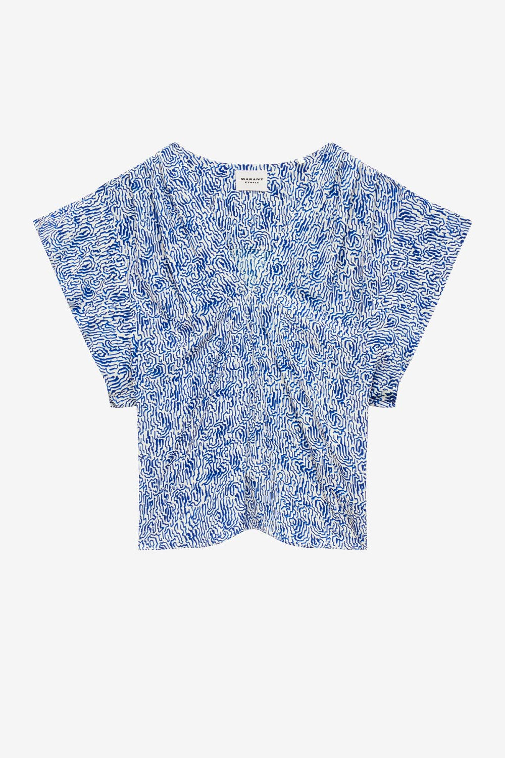 Delocia short sleeve top - Blue - Woman - 1