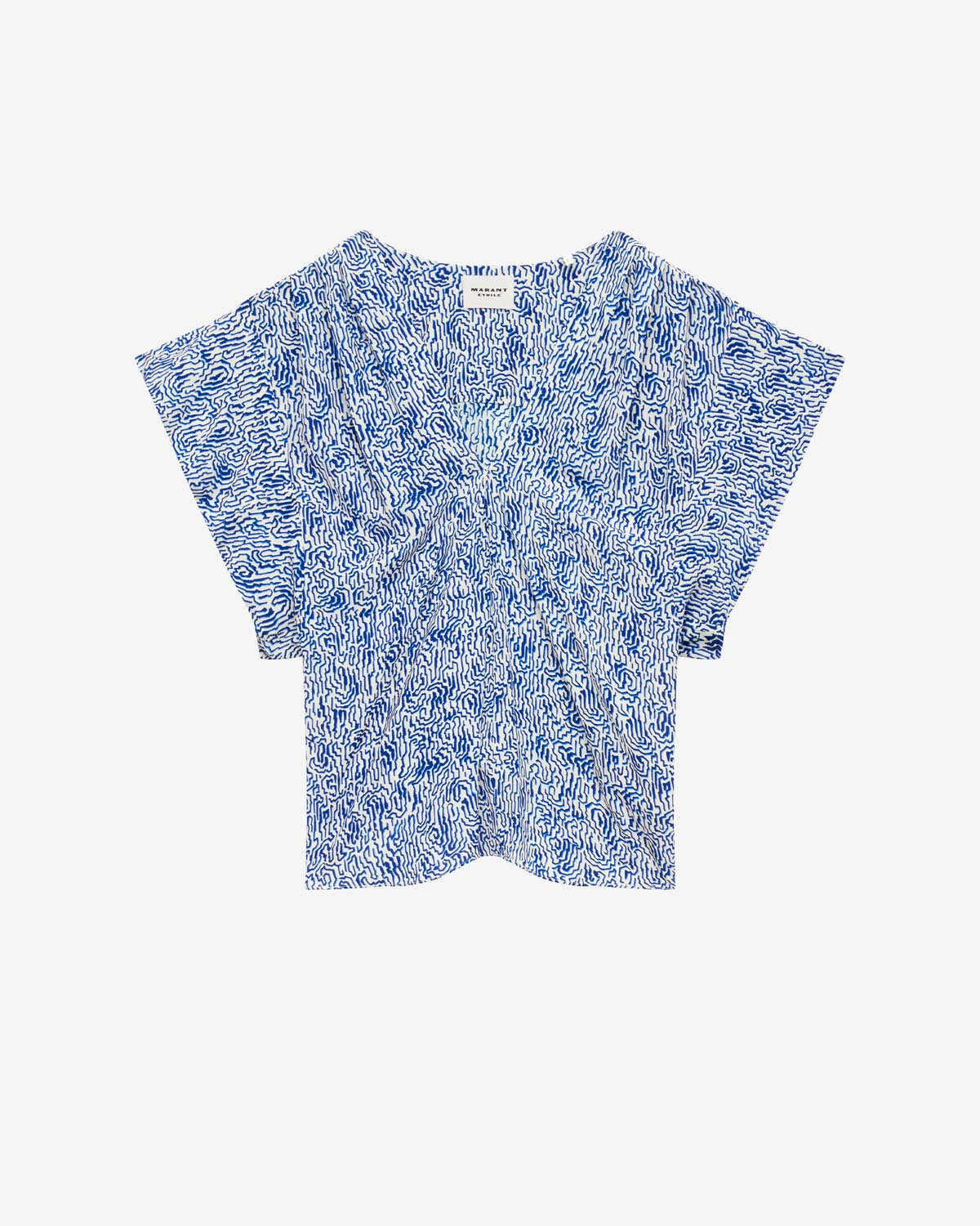 Delocia short sleeve top - 파란색 - Woman - 5