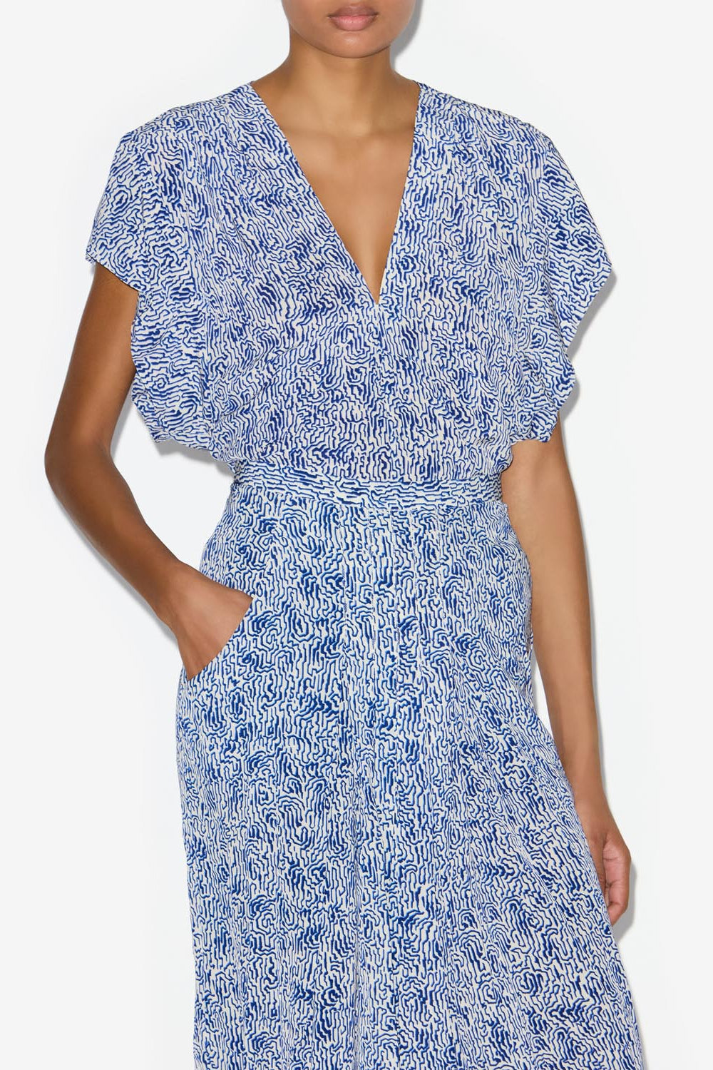 Delocia short sleeve top - Blue - Woman - 4