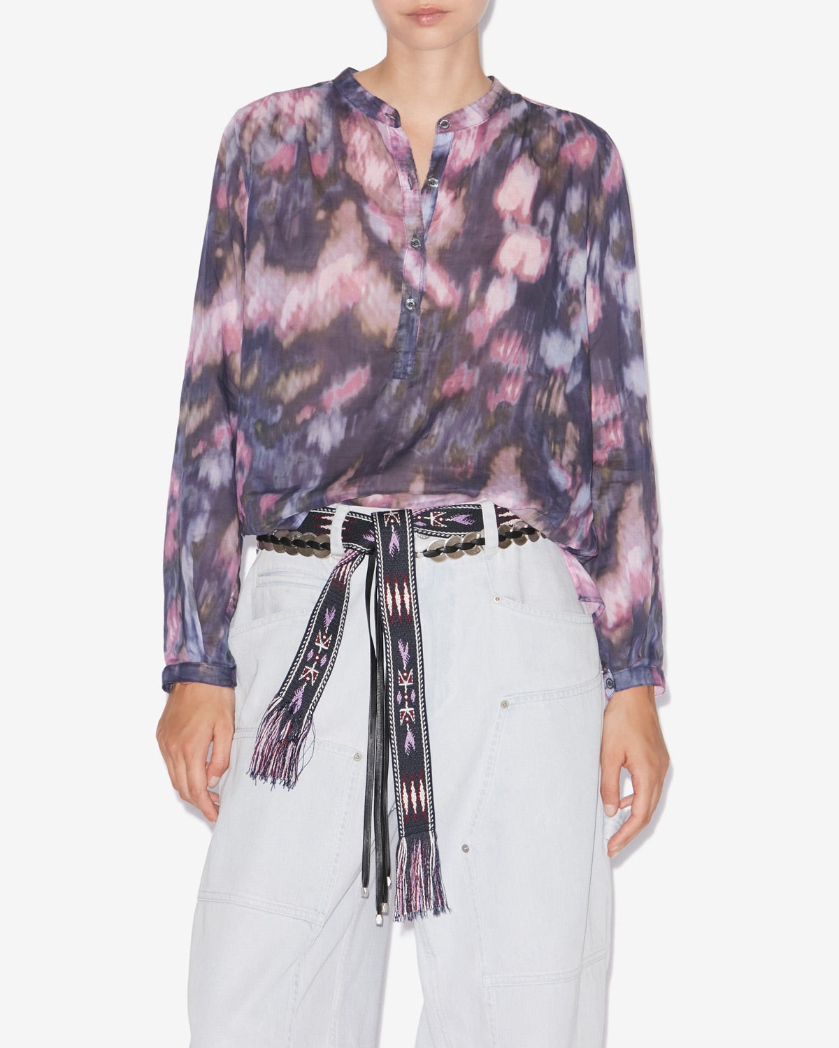 Maria blouse Woman Purple-lilac 5