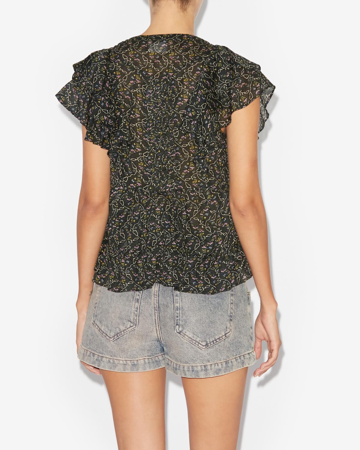 Madrana 탑 - 검정으로 씻어낸 - Woman - 4