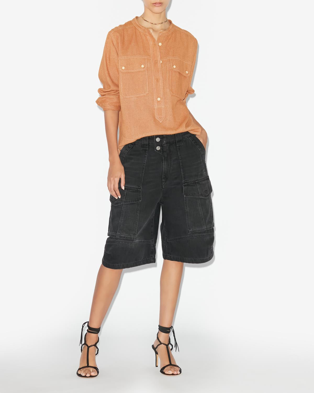Haut tecoyo Woman Camel 4