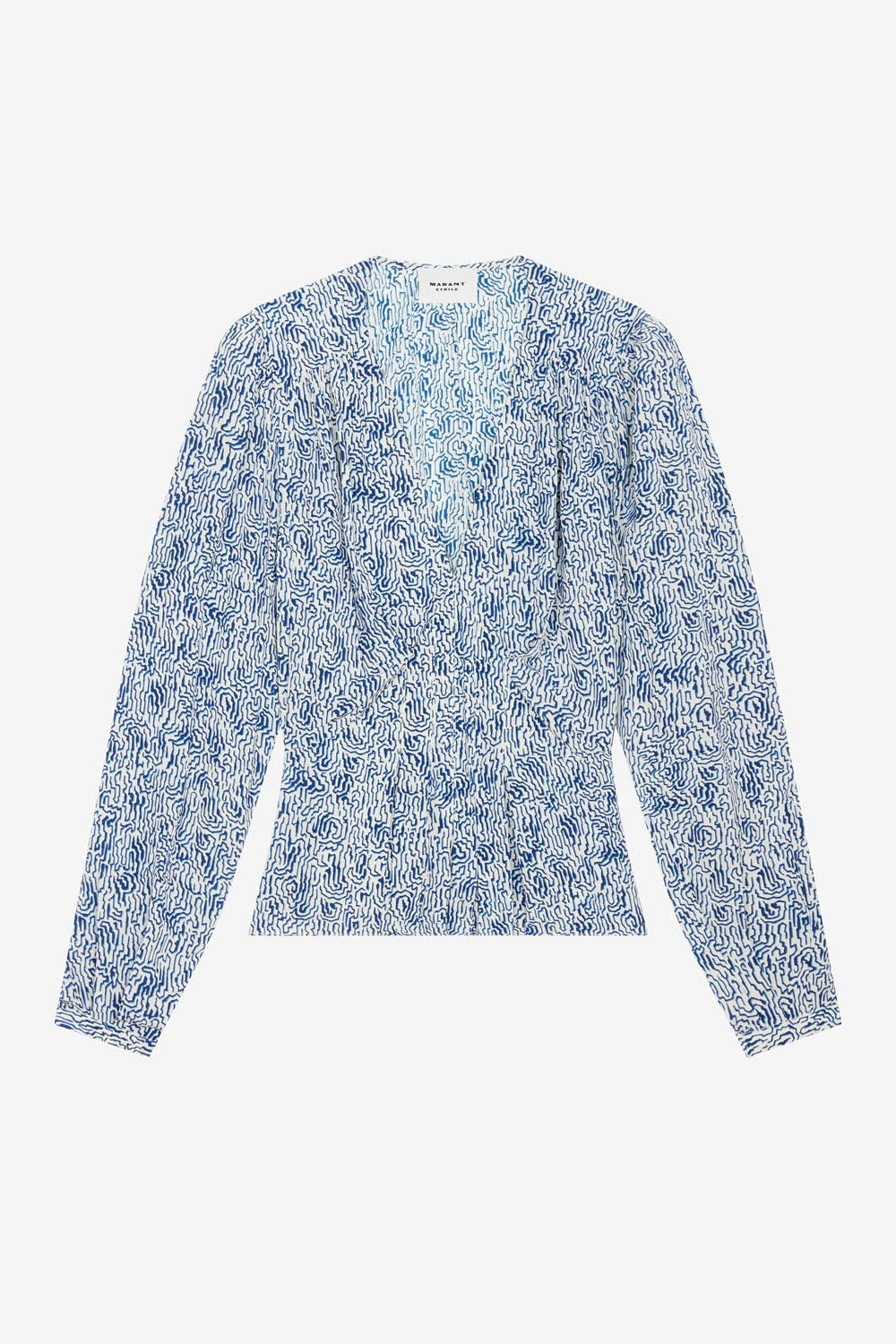 Long-sleeve blouse eddy - Blue - Woman - 1