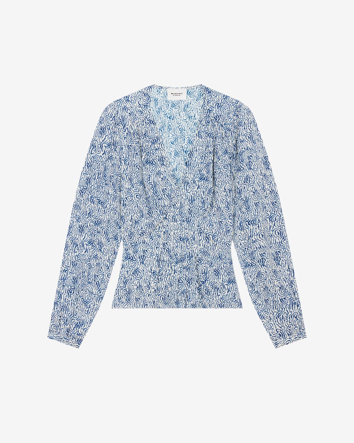 Blusa de manga larga eddy - Azul - Woman - 5