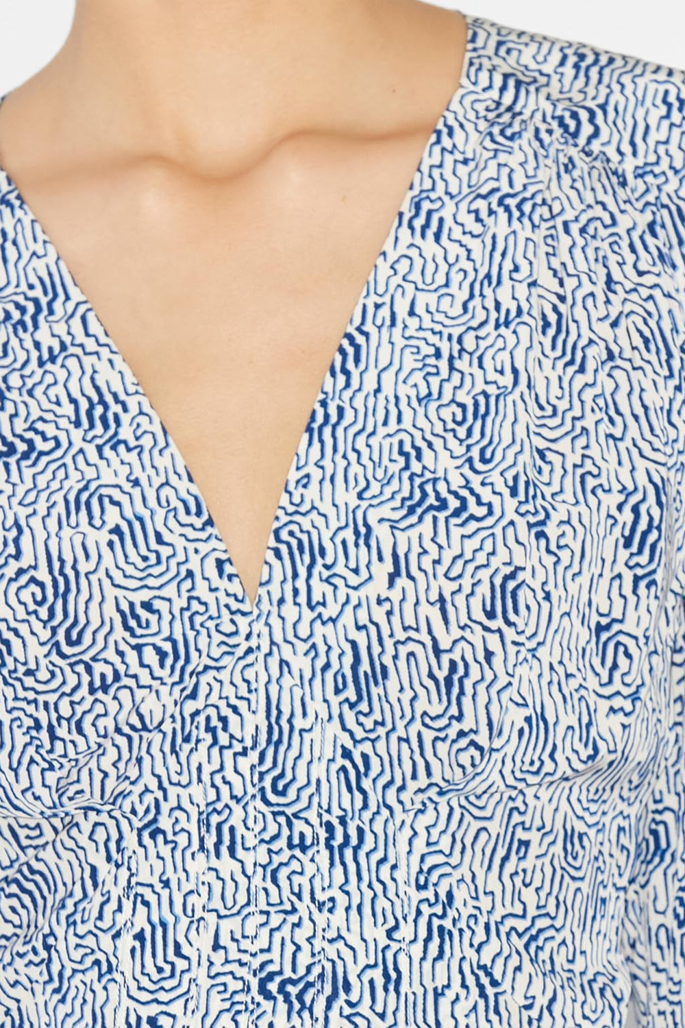 Long-sleeve blouse eddy - Blue - Woman - 3