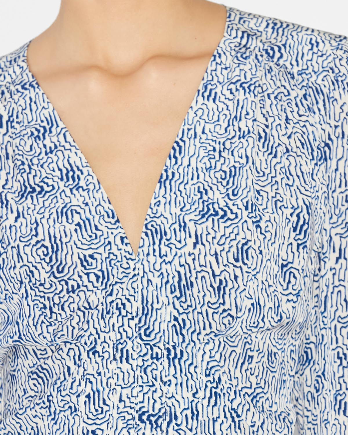Blusa de manga larga eddy - Azul - Woman - 2
