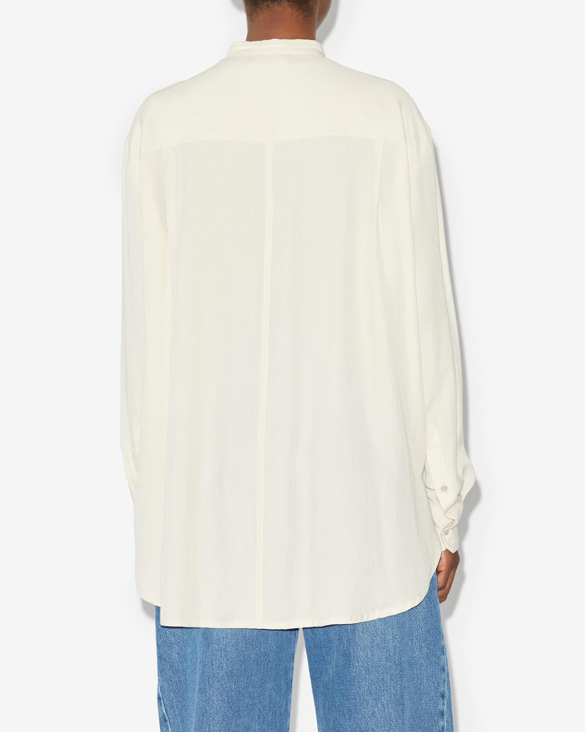 Chemise fluide à manches longues britten - Écru - Woman - 4