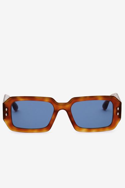 Lizzy レクタングルサングラス - Brown hav-blue - Woman - 2