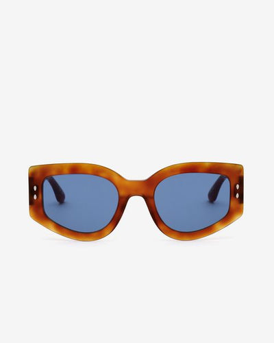 Cat-eye-sonnenbrille milly - Brown hav-blue - Woman - 2