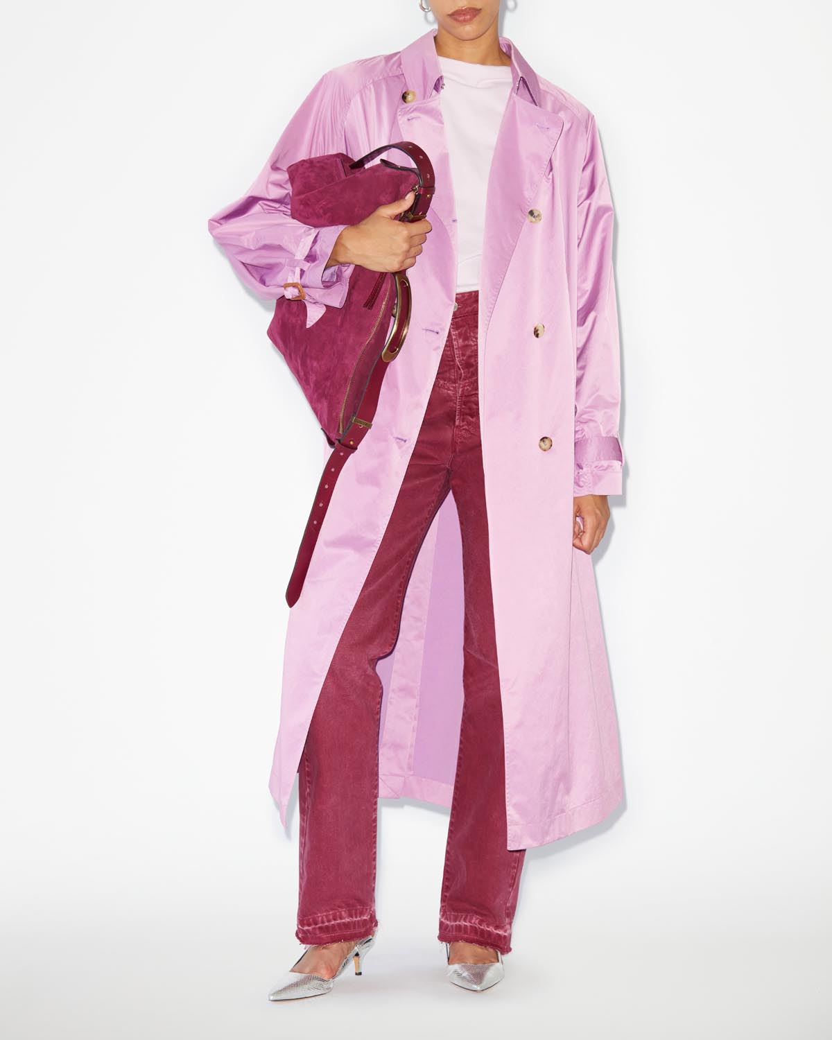 Edenna trench Woman Lilac 3
