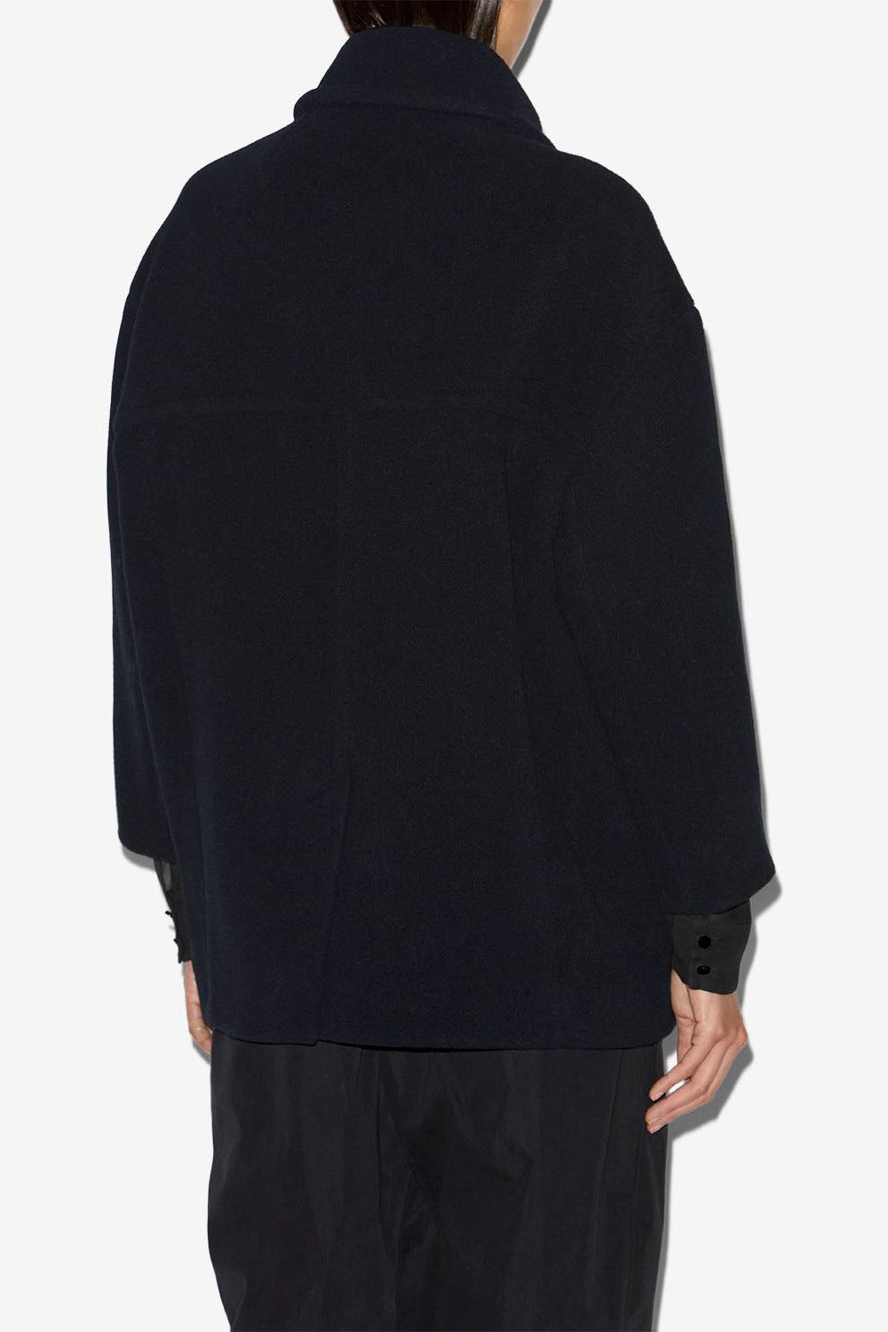 Cappotto fiby in misto lana - Nero - Woman - 5