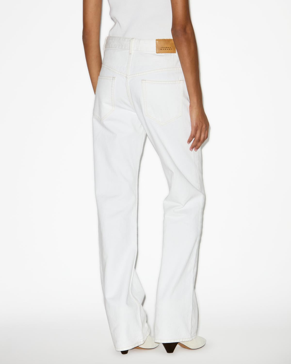 Belvira jeans Woman Bianco 3