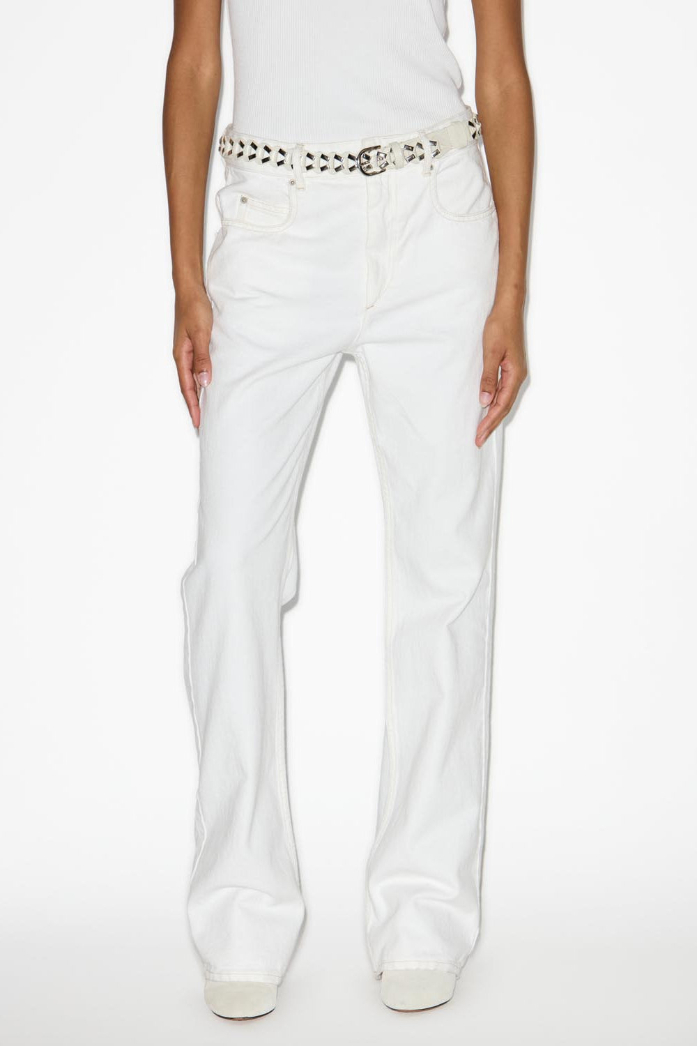 Belvira jeans bootcut - Bianco - Woman - 4