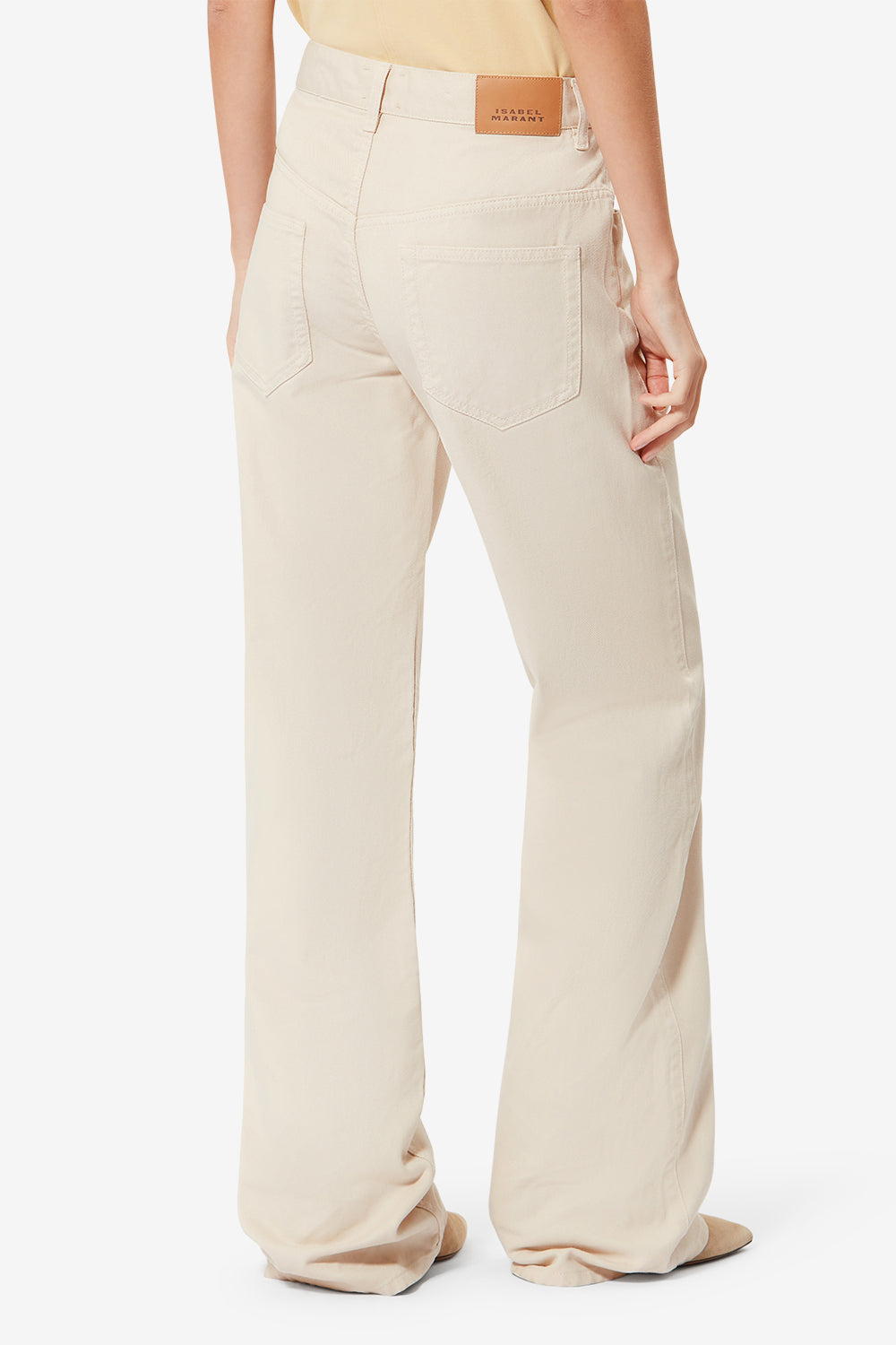 Belvira デニム ブーツカット ジーンズ - 生成り - Woman - 5