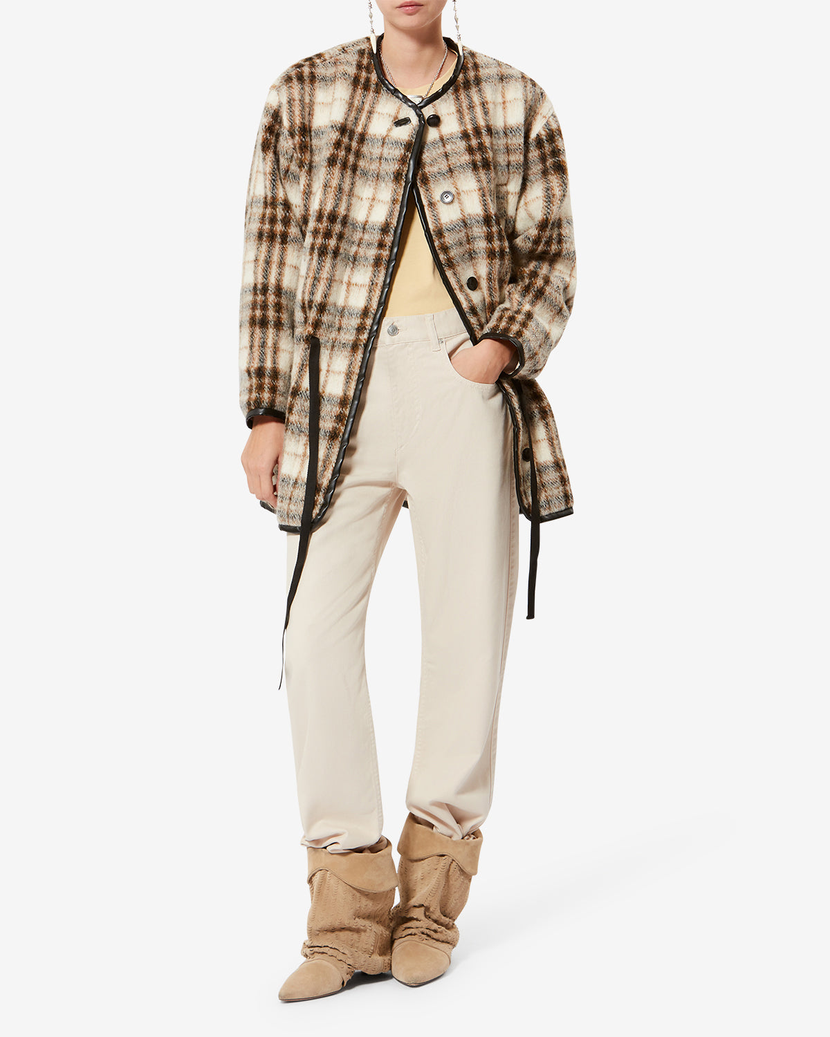 Belvira bootcut jeans - Ecru - Woman - 1