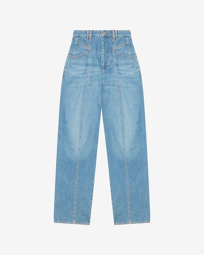 Lockere jeans vetan aus denim - Blau - Woman - 5