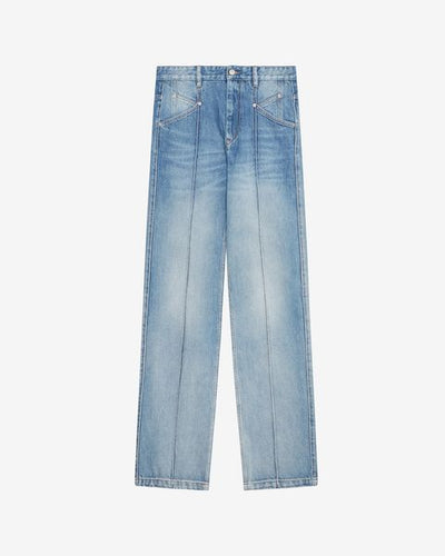 Nadège denim boyfriend jeans - Ice blue - Woman - 1
