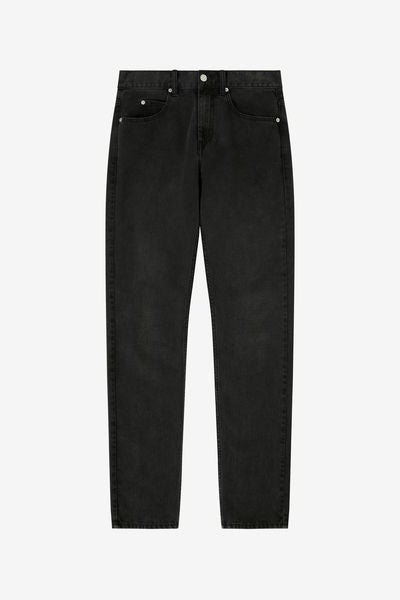 Jean droit en denim jack - Noir délavé - Man - 1