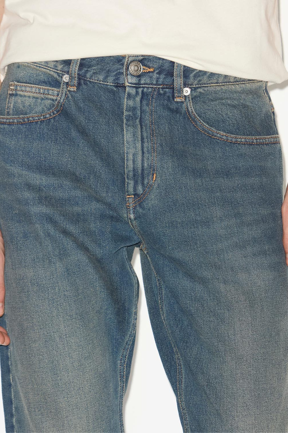 Jean droit en denim jack - Bleu - Man - 3