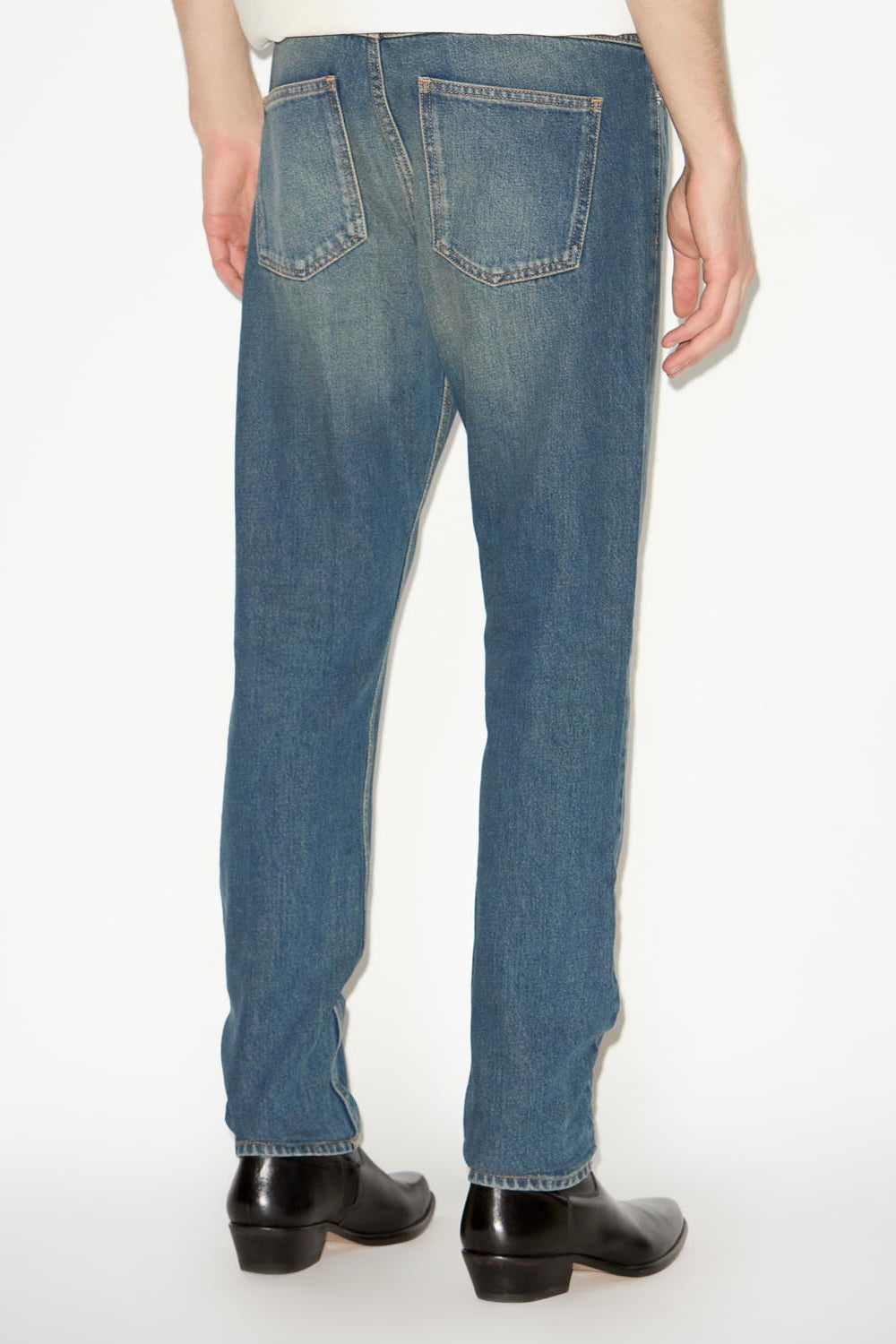Jean droit en denim jack - Bleu - Man - 5