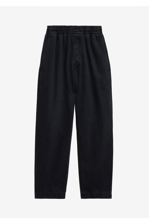 TIMEO plain-colored Lyocell pants