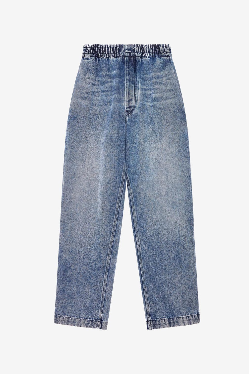 Jean fluide à taille élastiquée timeo - Bleu clair - Man - 1