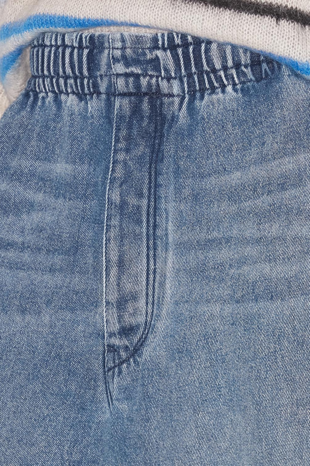 Jean fluide à taille élastiquée timeo - Bleu clair - Man - 3