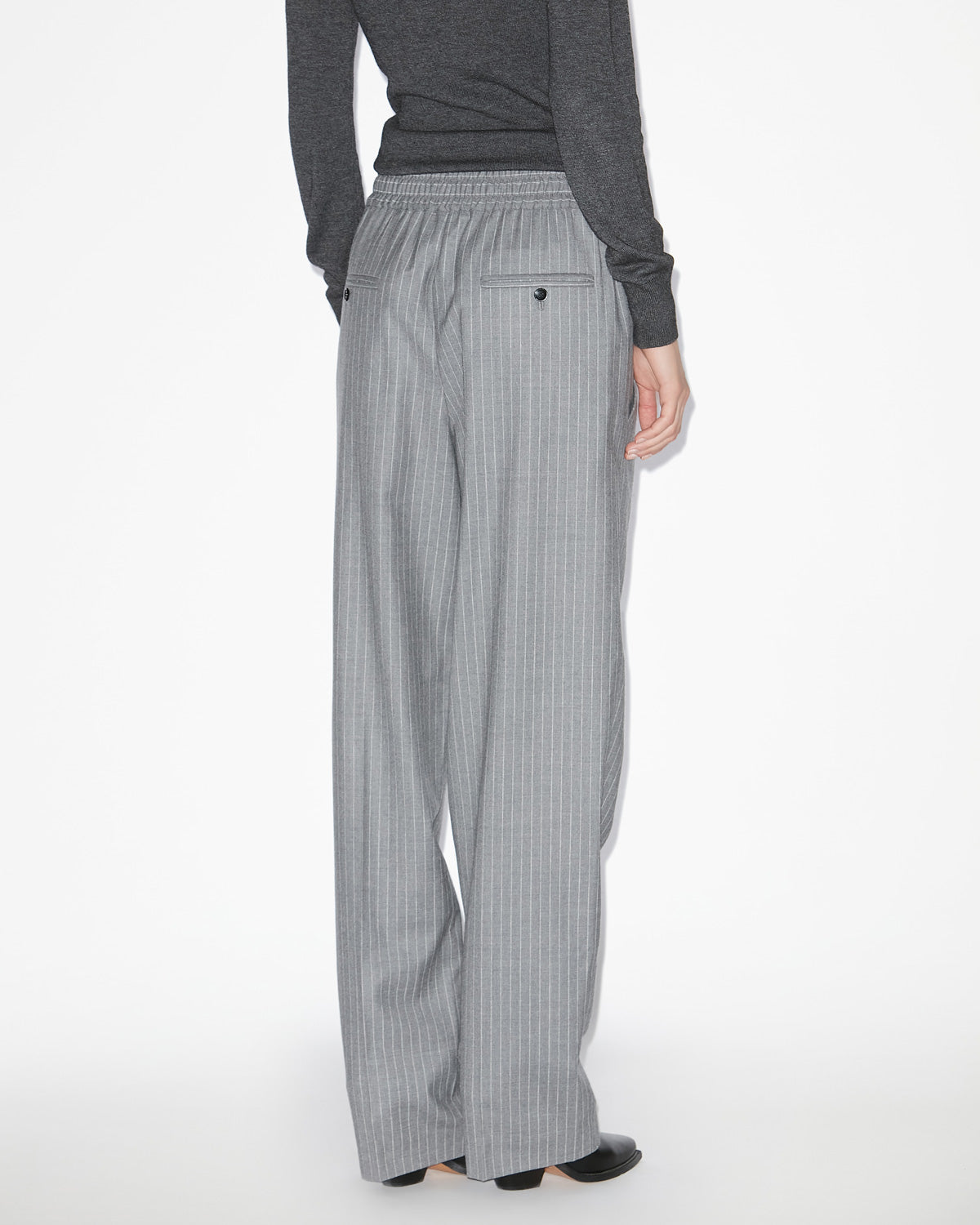 Liska pants Woman Gray 4