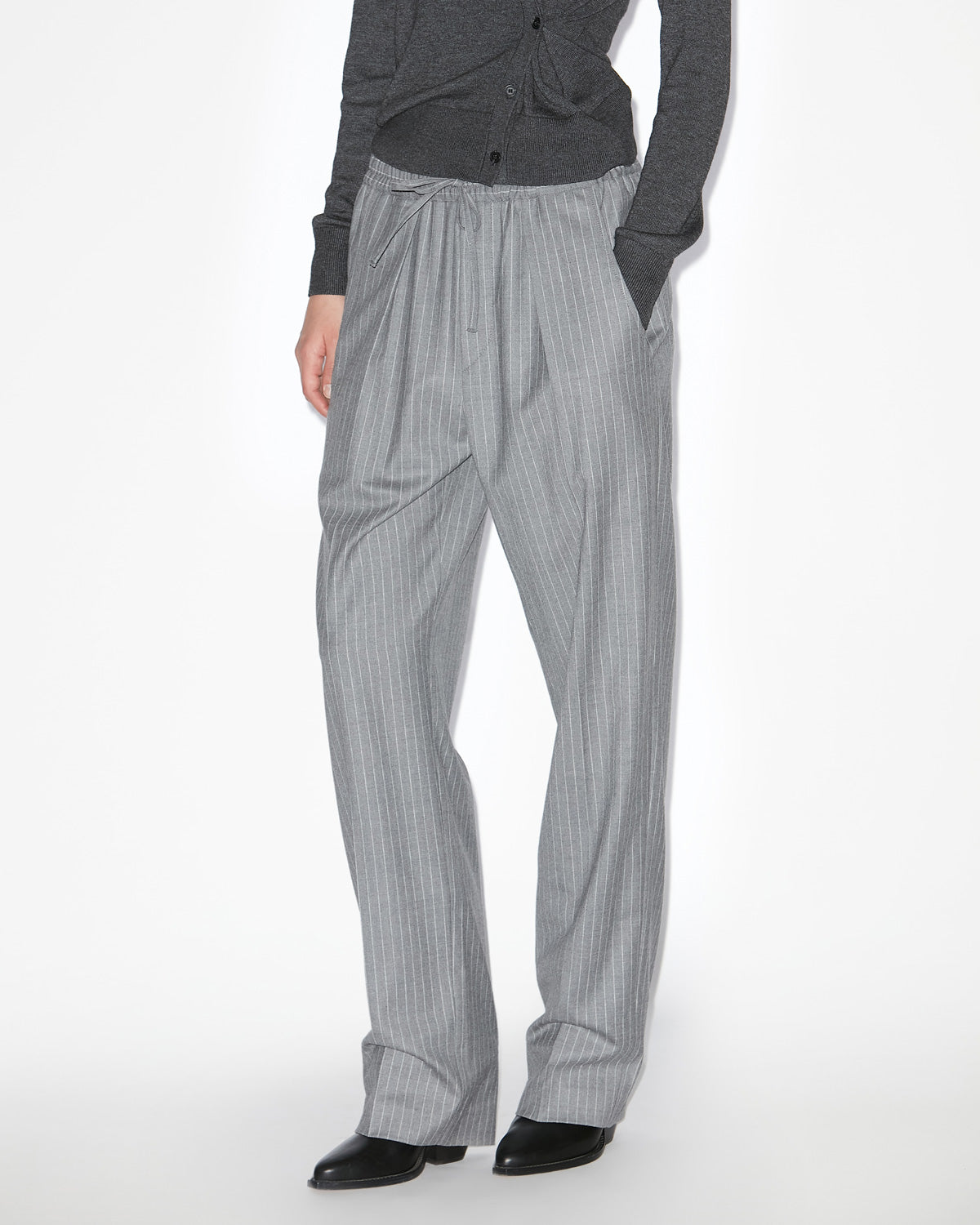 Pantaloni liska Woman Grigio 5