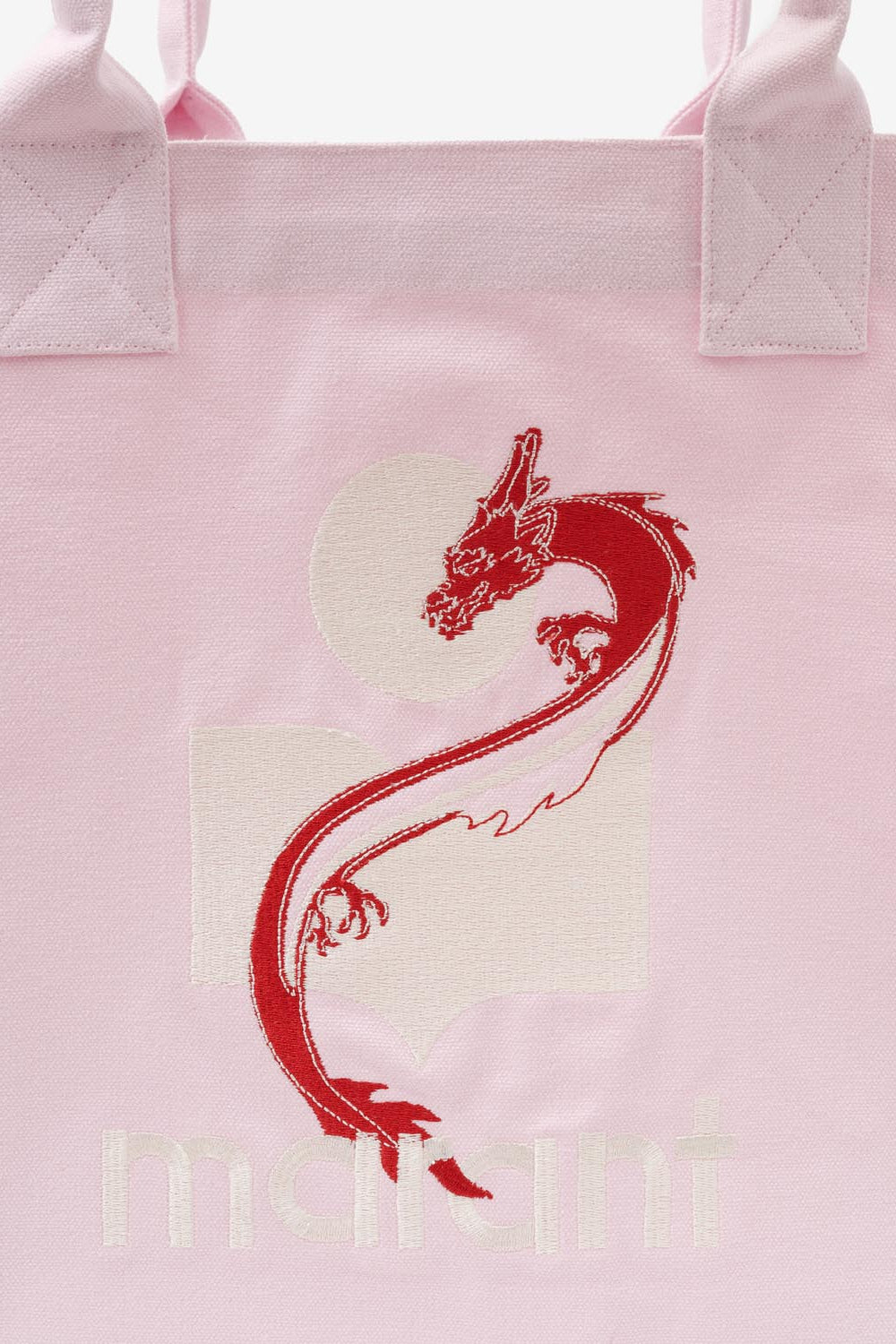 Petit sac cabas yenky à logo brodé - Rose - Woman - 3