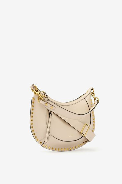 Sac en cuir à clous naoko - Beige clair - Woman - 8
