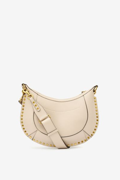 Sac en cuir à clous naoko - Beige clair - Woman - 6
