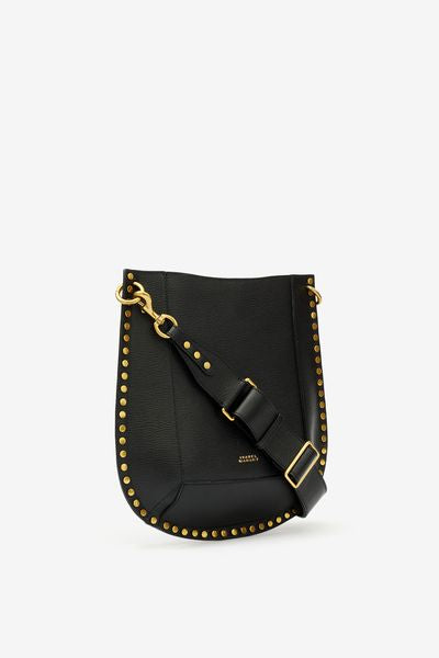 Leather hobo bag oskan - 검은색 - Woman - 8