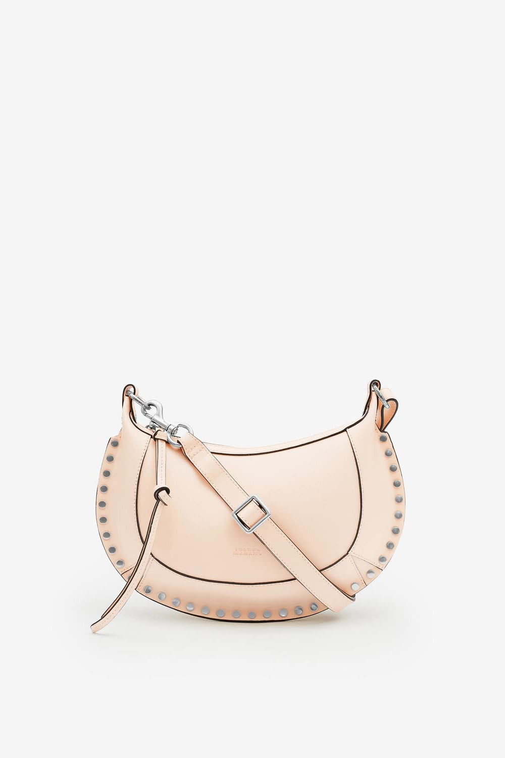 Schultertasche oskan moon aus leder - Soft pink - Woman - 1