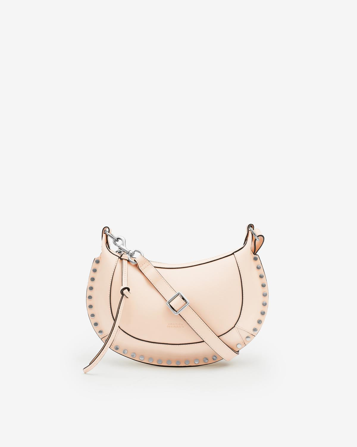 Bolso de hombro de piel oskan moon - Soft pink - Woman - 1