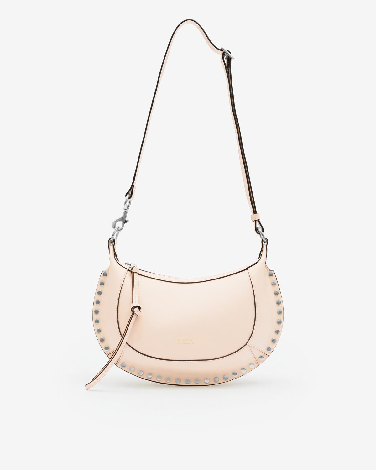 Bolso de hombro de piel oskan moon - Soft pink - Woman - 5