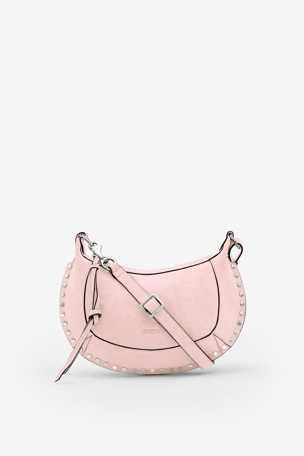 Schultertasche oskan moon aus leder - Light pink - Woman - 1