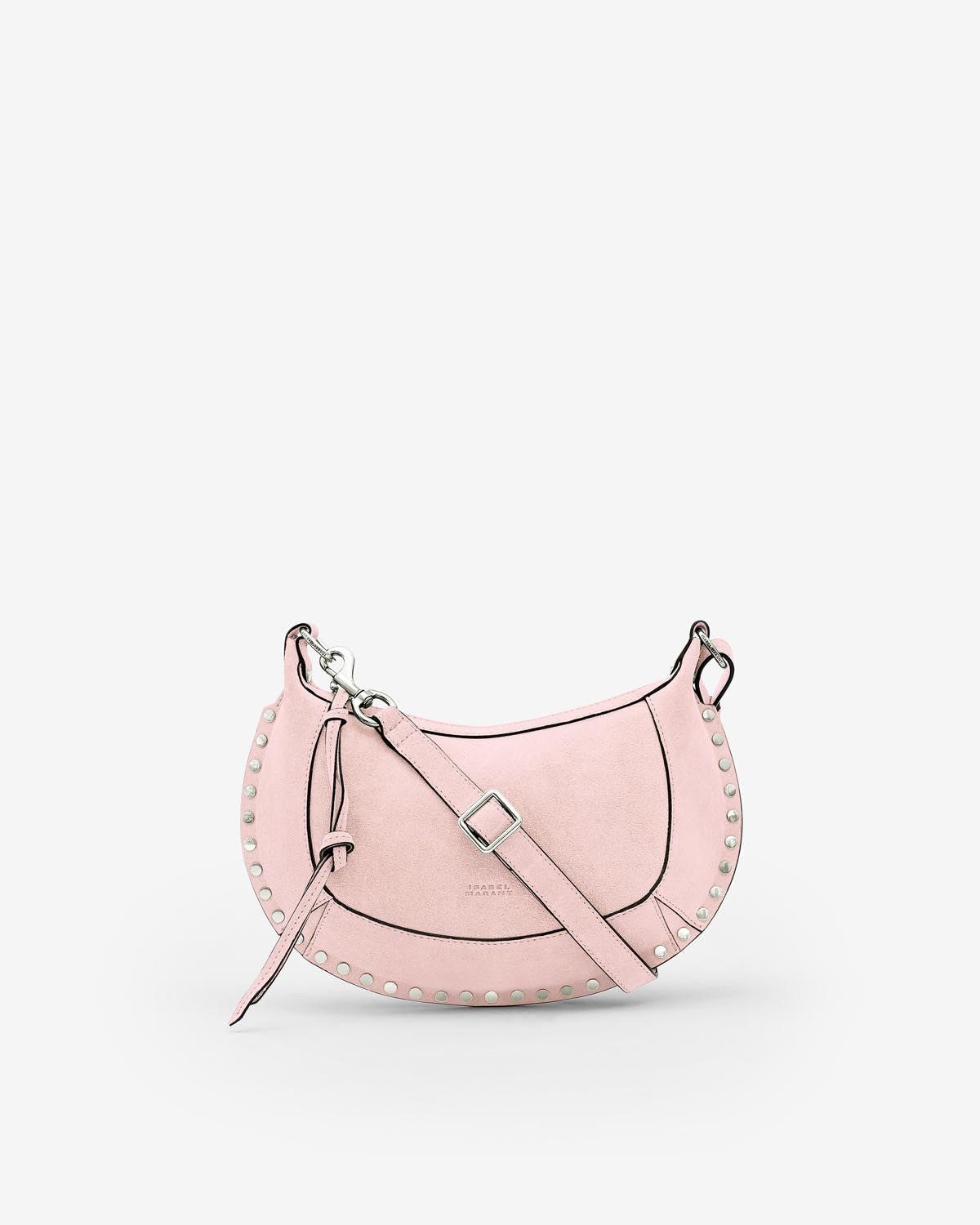 Schultertasche oskan moon aus leder - Light pink - Woman - 1