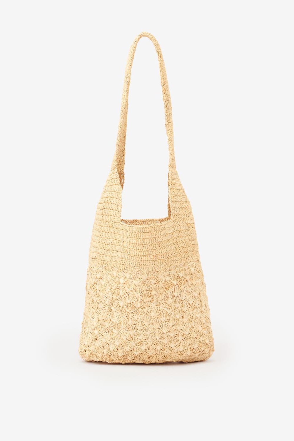 Praia borsa piccola in rafia - Naturale - Woman - 3