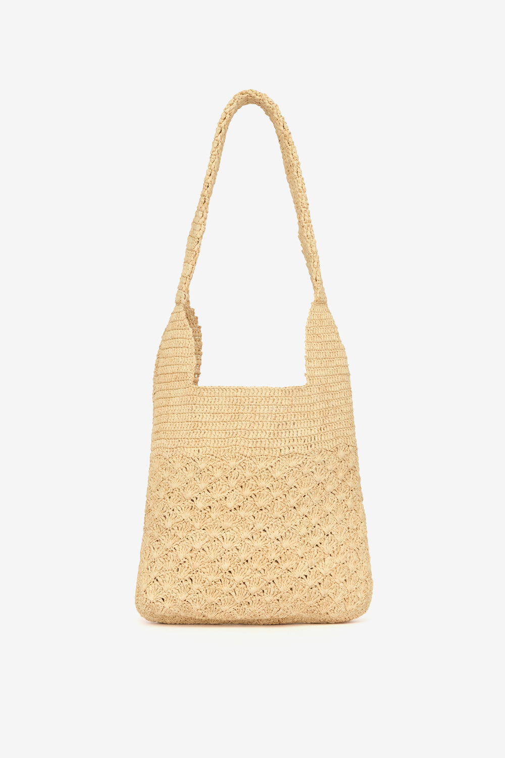 Praia borsa small in rafia - Natural/pink - Woman - 2