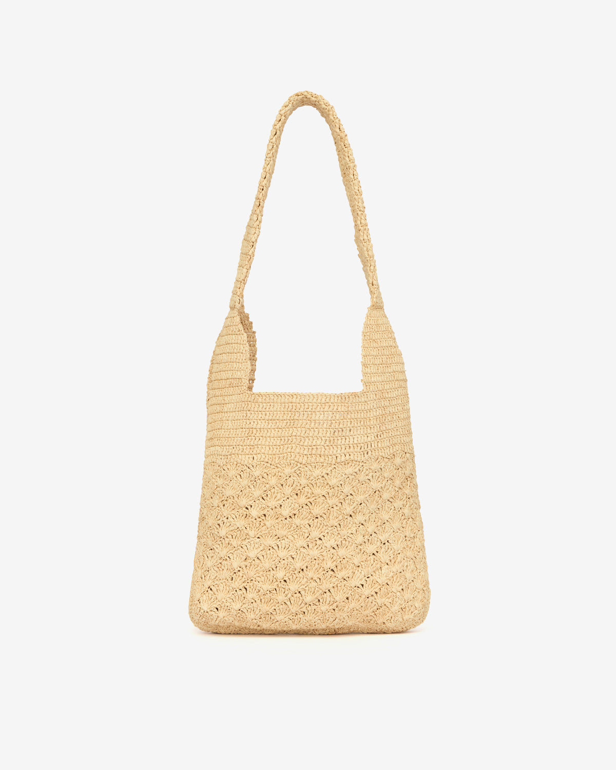 Praia borsa small in rafia - Natural/pink - Woman - 2