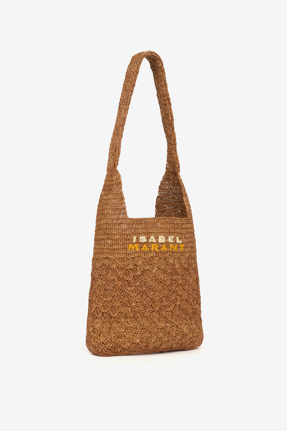Praia small raffia bag - Brown - Woman - 4