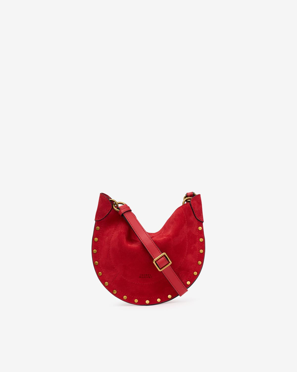 Mini Moon Soft Bag Woman red | ISABEL MARANT Official online store