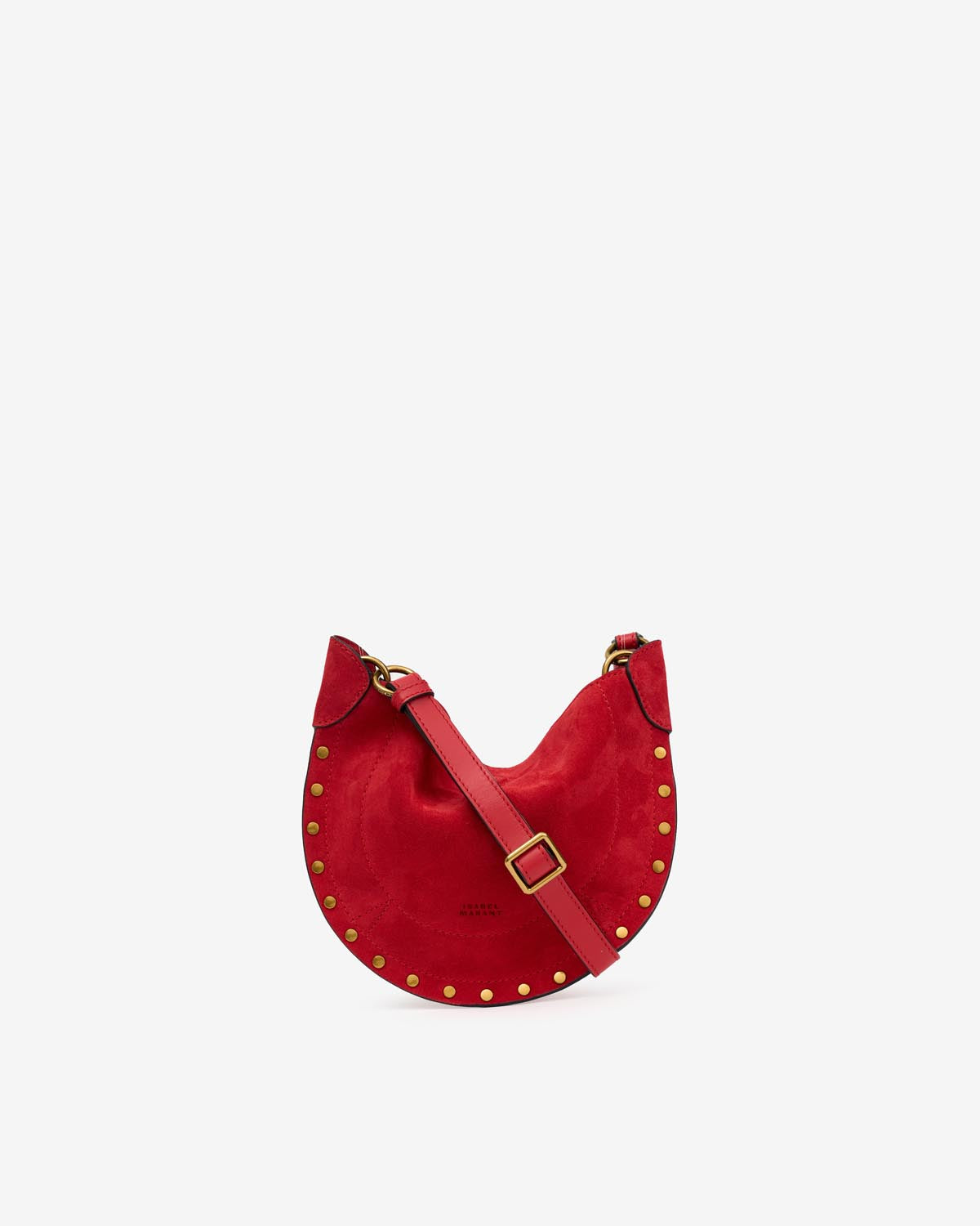 Mini moon soft bag Woman Red 3