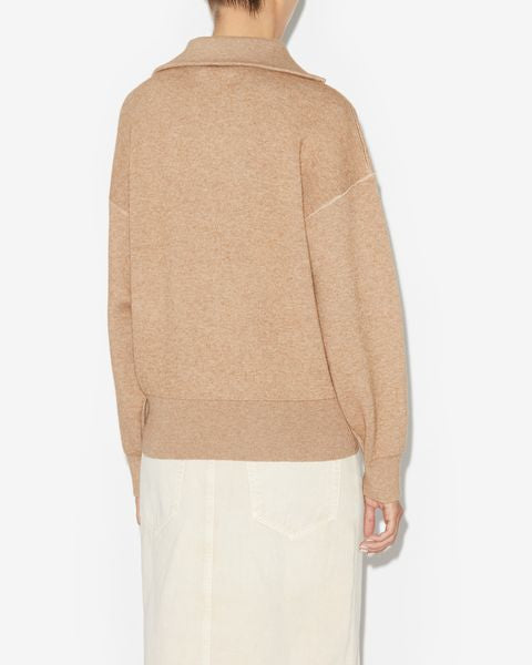 Azra sweater Woman Camel 3